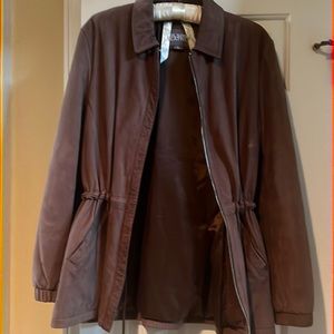 Suede brownish coat
